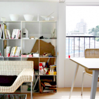 東京低調小屋，綠意竹藤皆盎然