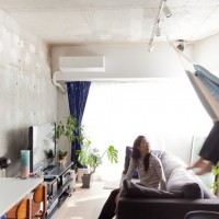 東京北千住公寓 打造「夫妻能愉快交流」的空間