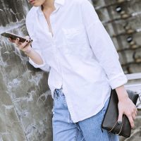 【中性女孩穿搭】襯衫 X 牛仔褲簡易單品，上下班一套搞定