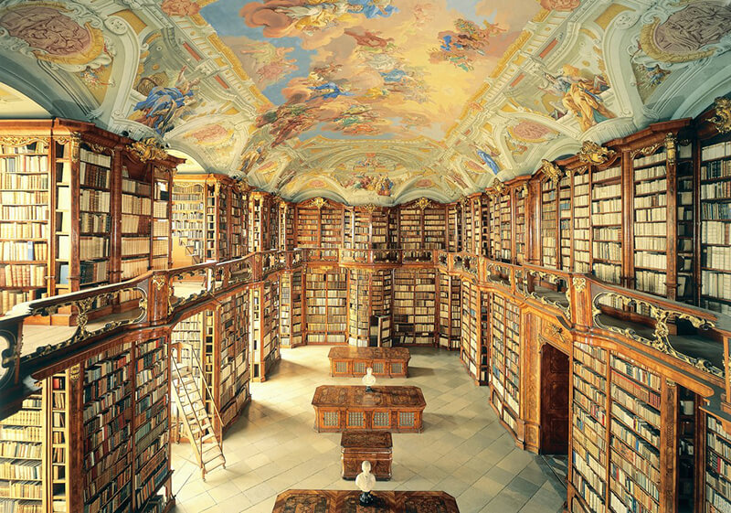 奧地利阿德蒙特圖書館